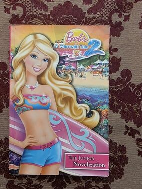 Barbie A Mermaid Tale 2 Junior Novelization – Pink & Blue Cover Paperback